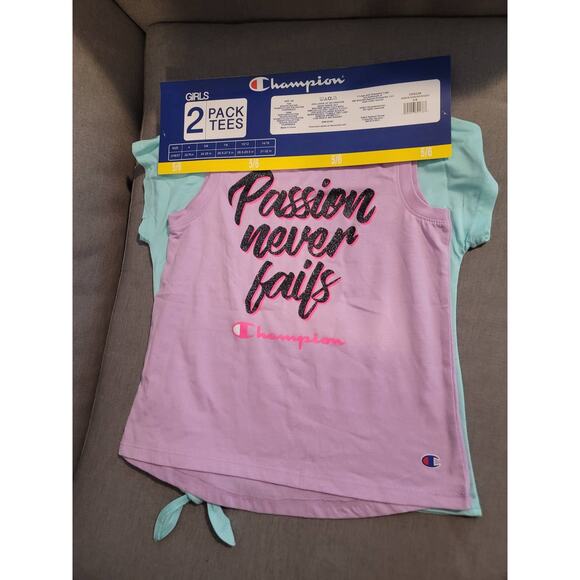 Girls Champion Activewear Pastel Tops - Picture 4 of 8